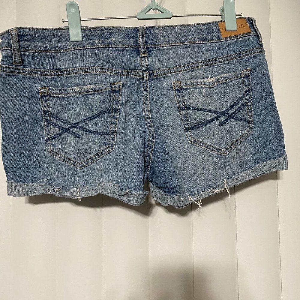 Aeropostale midi denim blue jeans - Picture 4 of 7